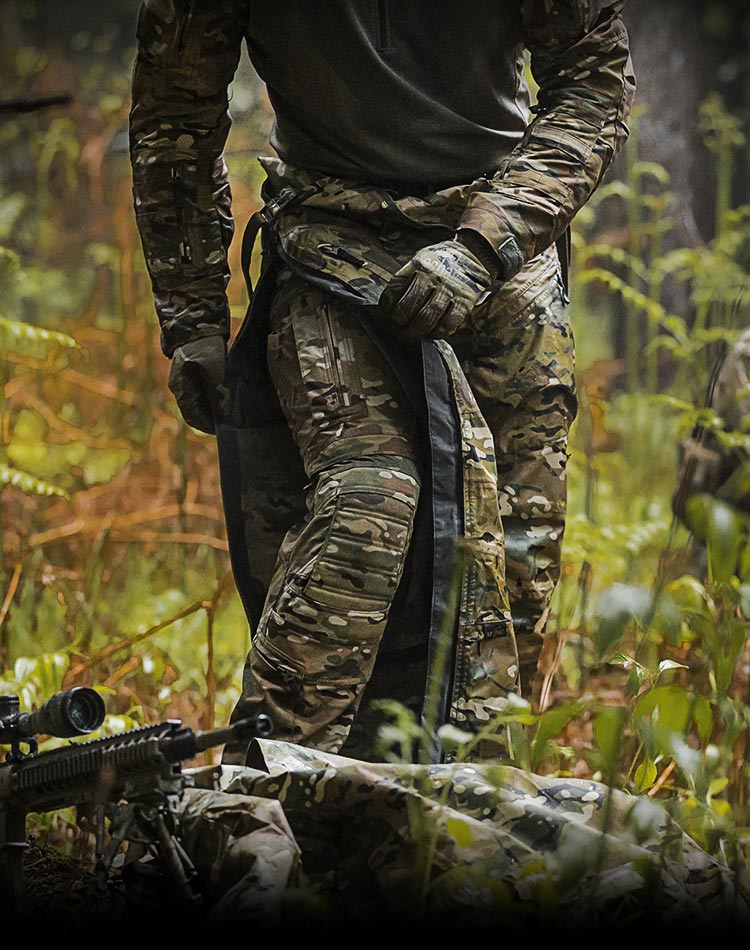 Multicam wet weather store gear